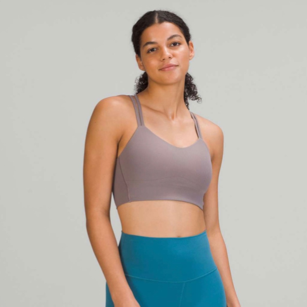 BRAND NEW Lululemon like a cloud bra longline *ribbed